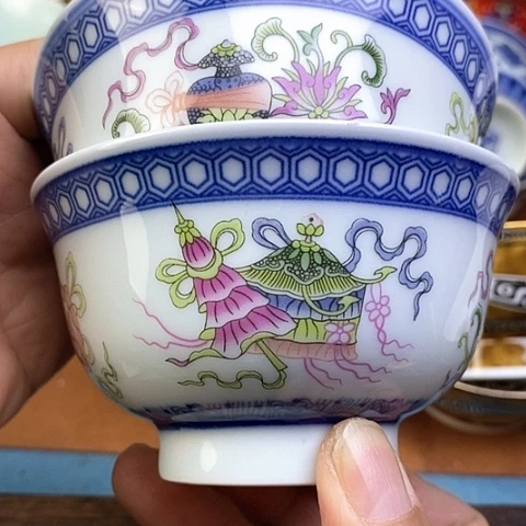 景德镇陶瓷藏式茶碗