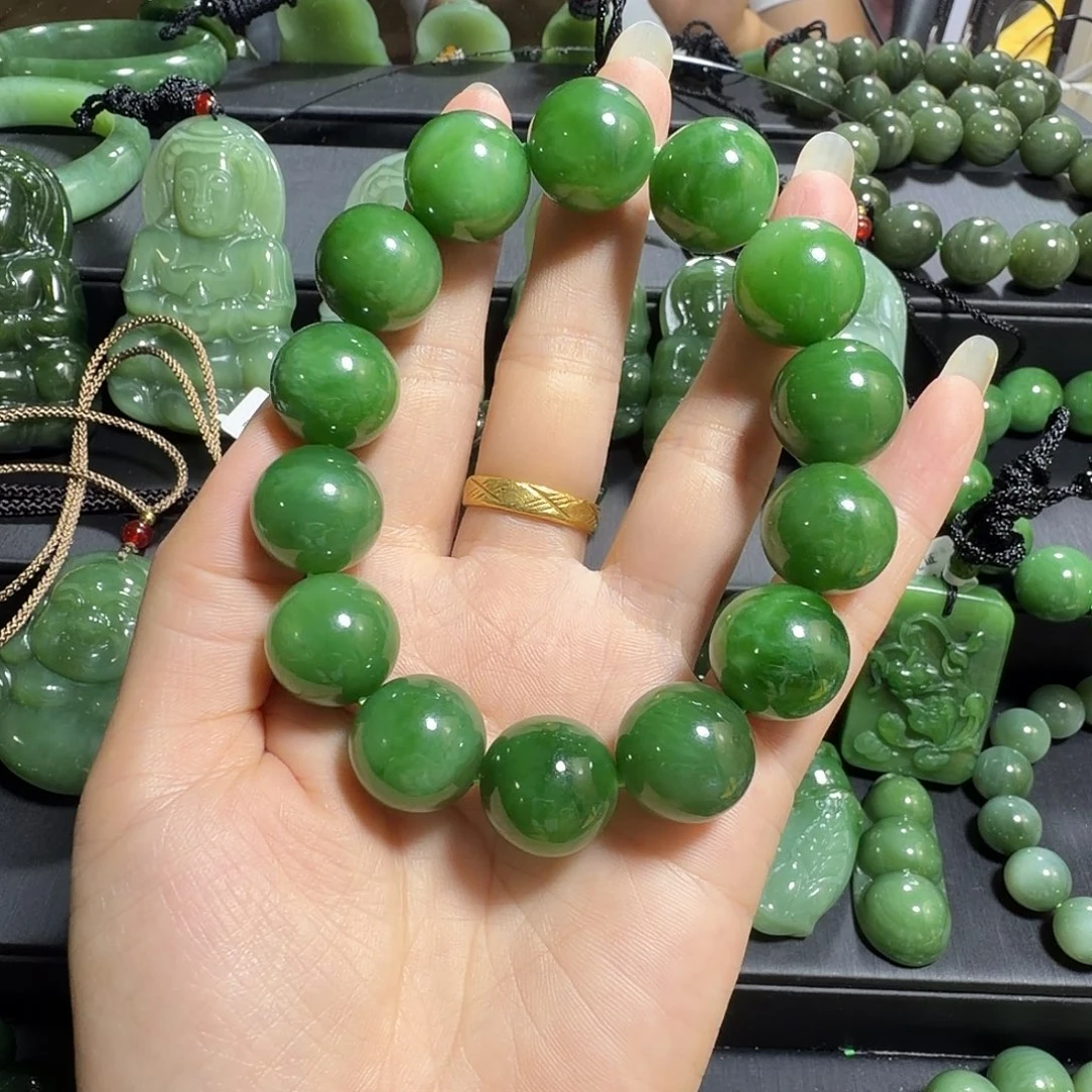 和田玉（碧玉）未镶嵌颈饰