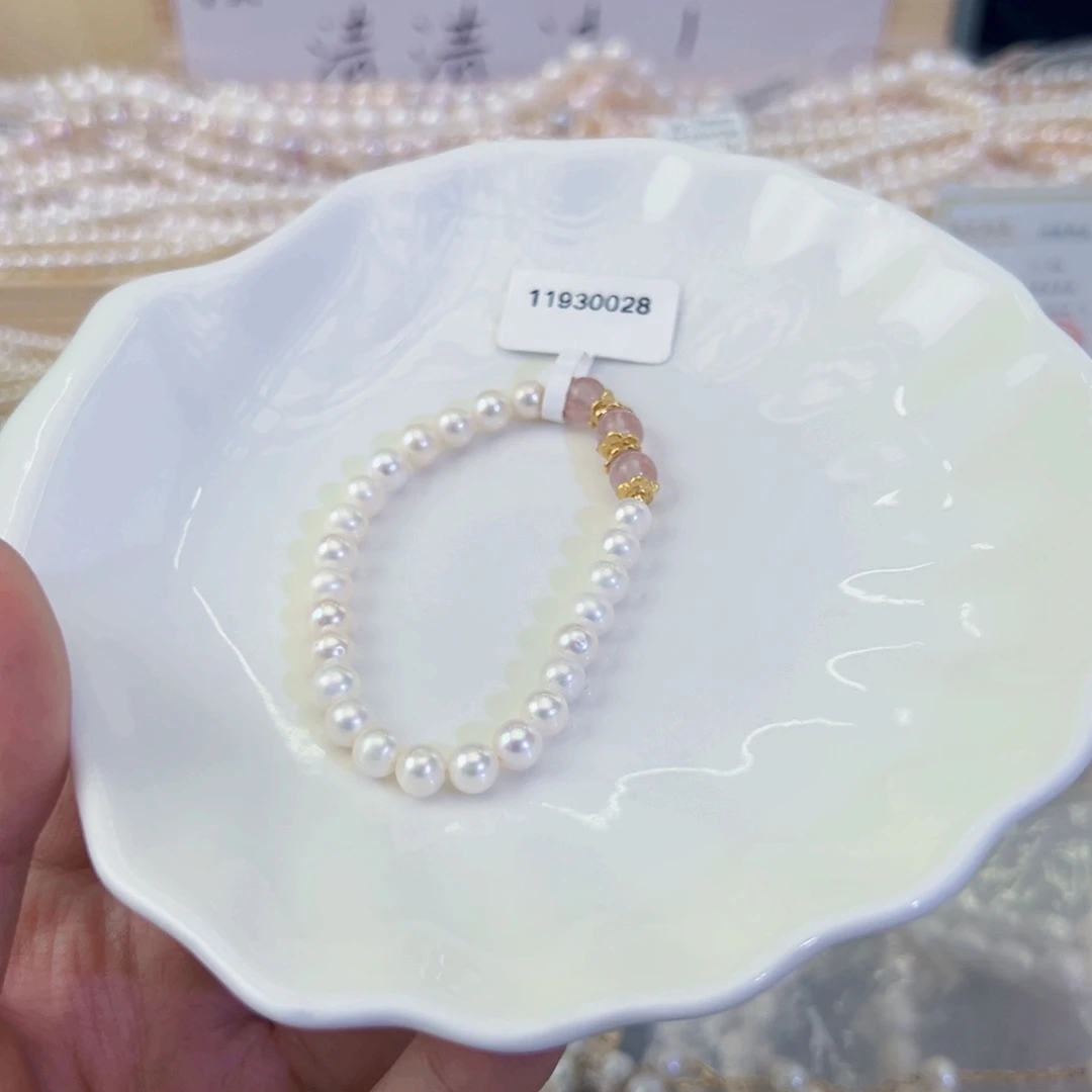 未镶嵌手绳淡水珍珠