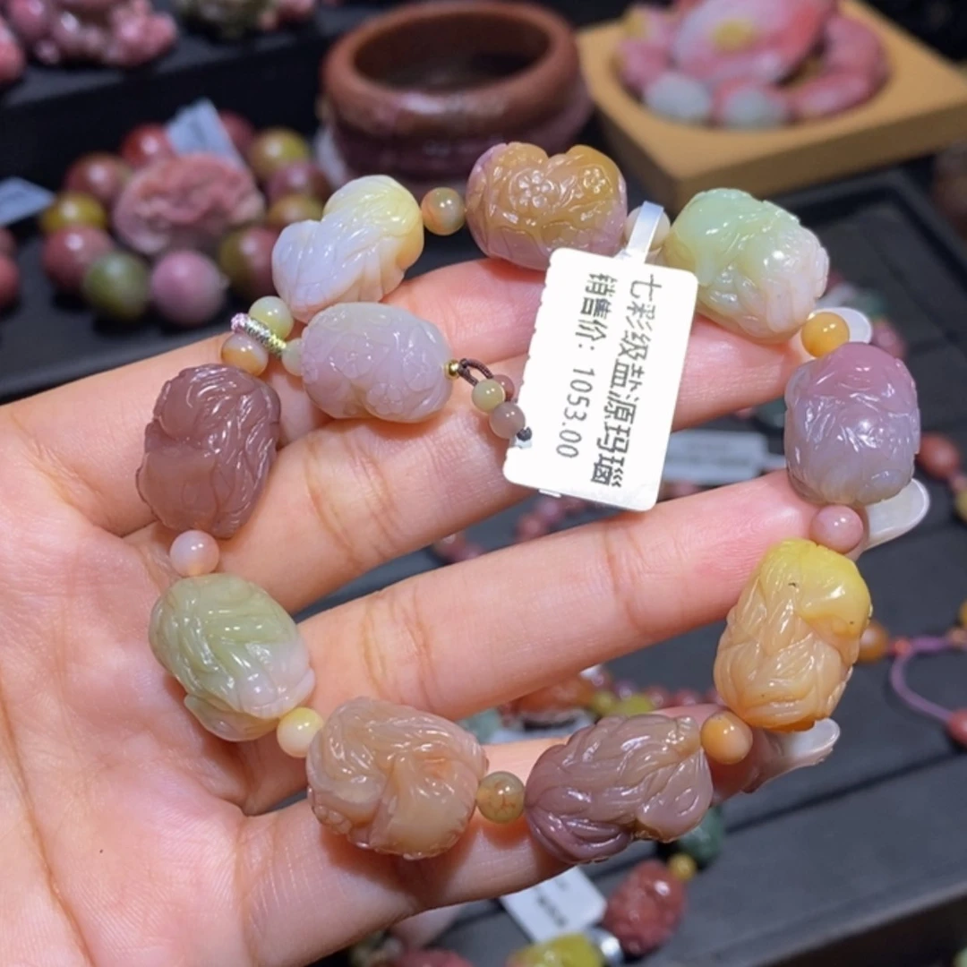 【闪购商品】未镶嵌手链玛瑙/玉髓盐源玛瑙