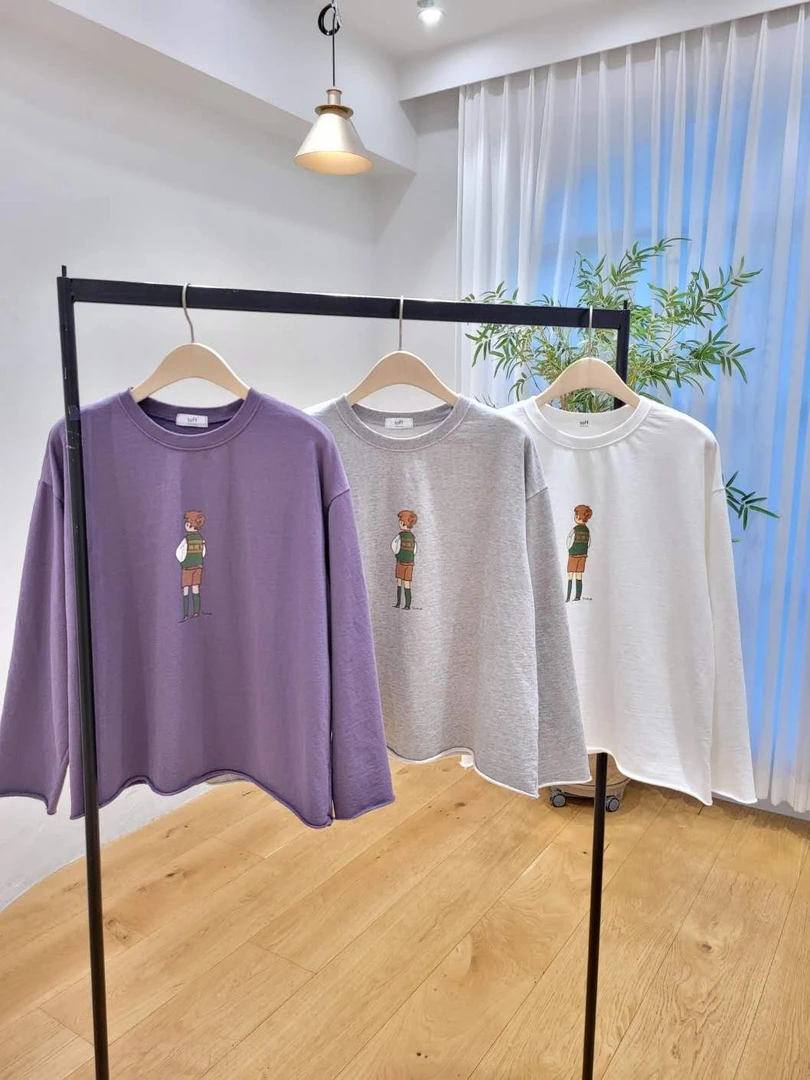 韩国正品不支持退换/so/背影男孩卫衣/0123