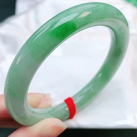 未镶嵌手镯翡翠56圆条882255