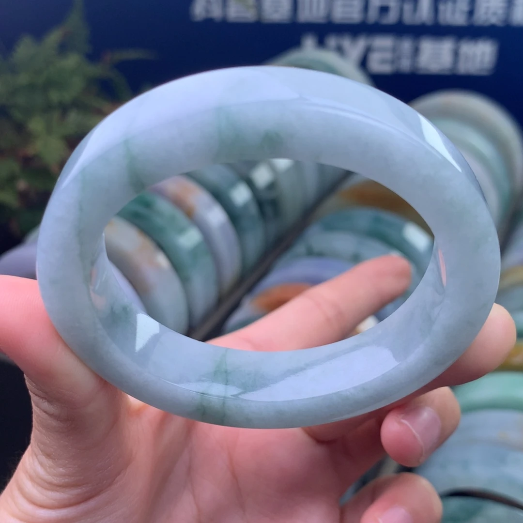 定制翡翠未镶嵌手镯定制不退不换贵妃