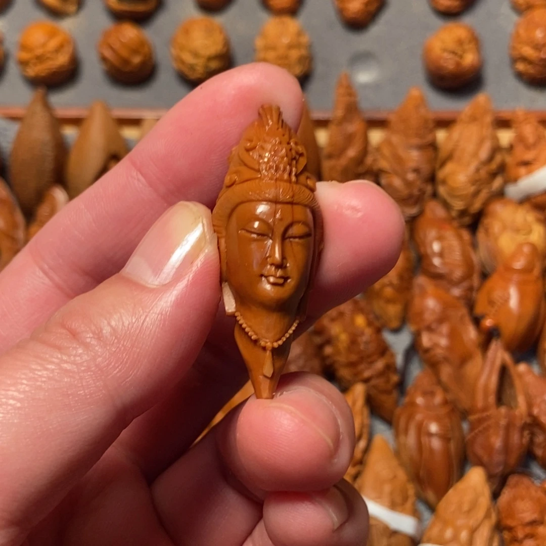 1***7手串/手链橄榄核观音微瑕