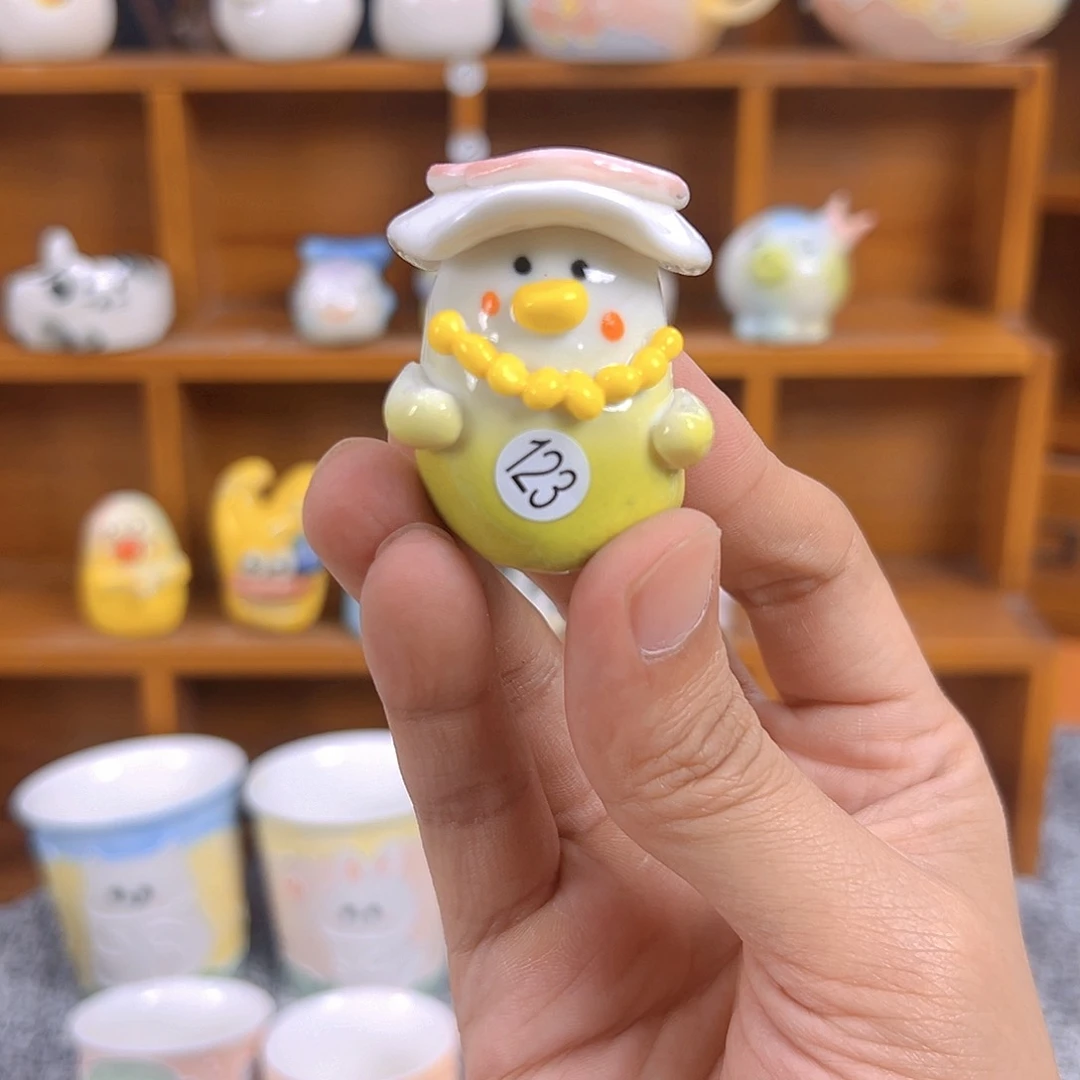 摆件纯手工陶瓷摆件123