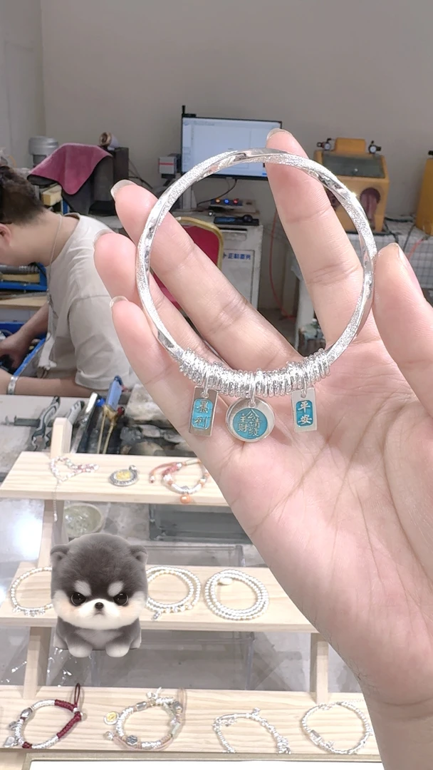 足银手镯 足银9999 定制款式手镯 谨慎下单不可退款