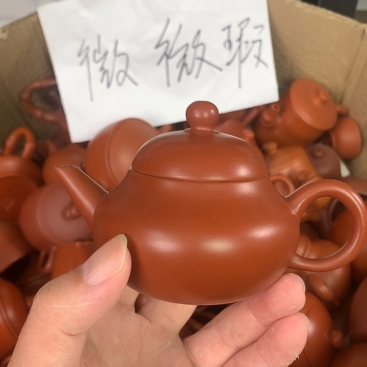 原矿朱泥茶壶茶具家用120
