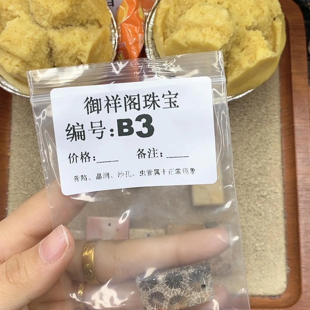 硅化珊瑚（珊瑚玉）颈饰未镶嵌＆*
