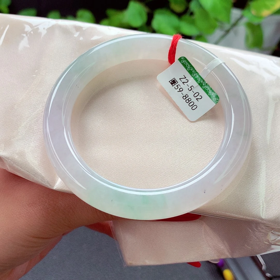 翡翠未镶嵌手镯缅甸天然a货翡翠手镯