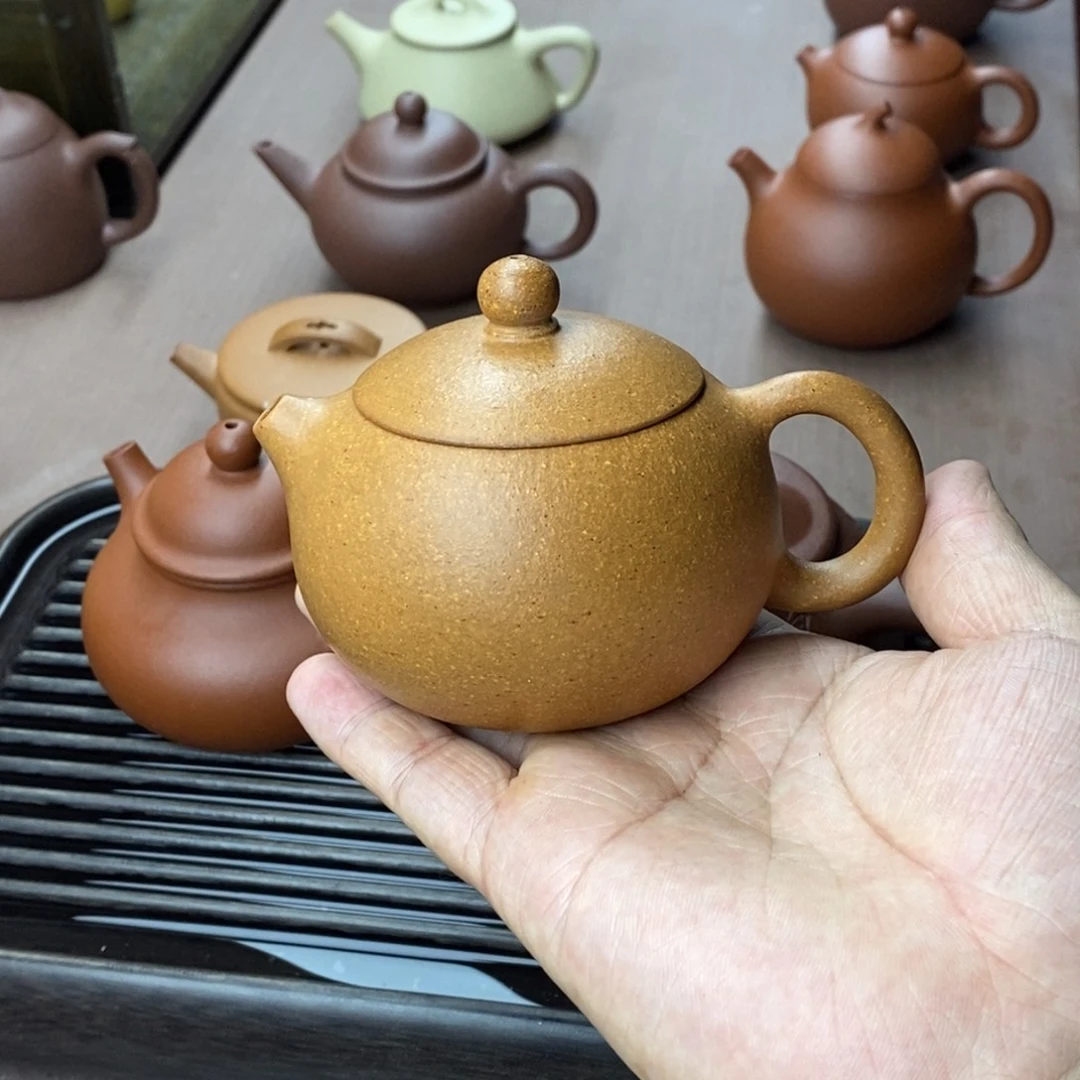 茶壶紫砂紫砂西壶微瑕160容量