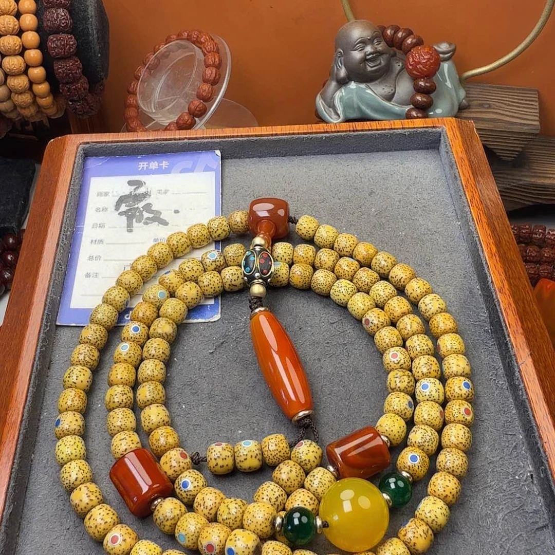 吊坠星月菩提脖挂