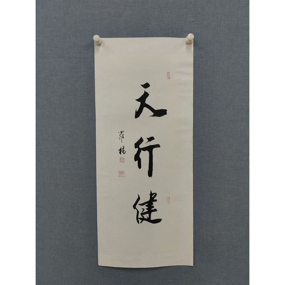 罗杨 四尺六开 书法作品