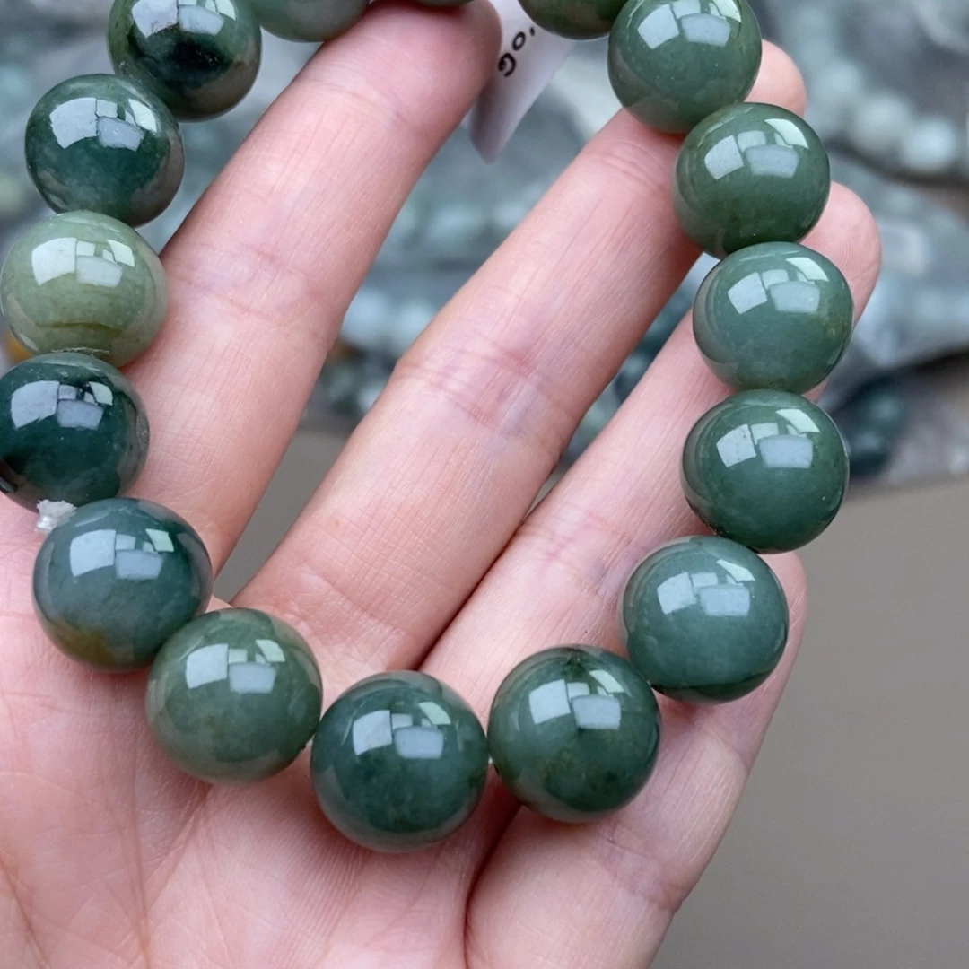 翡翠未镶嵌手链翡翠