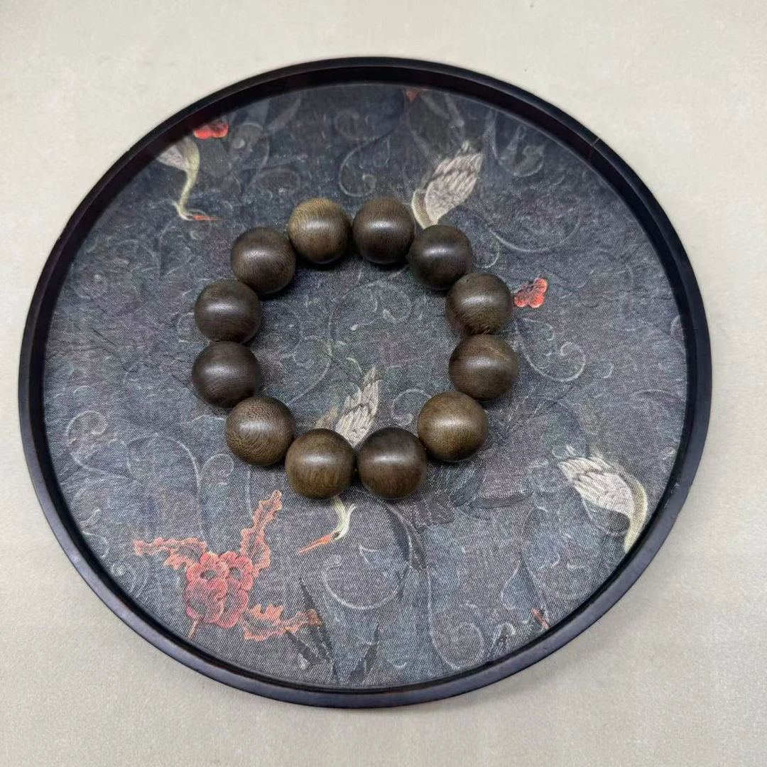 DZDBA11 沉香大圆珠手串尺寸约20mm 多样性发货