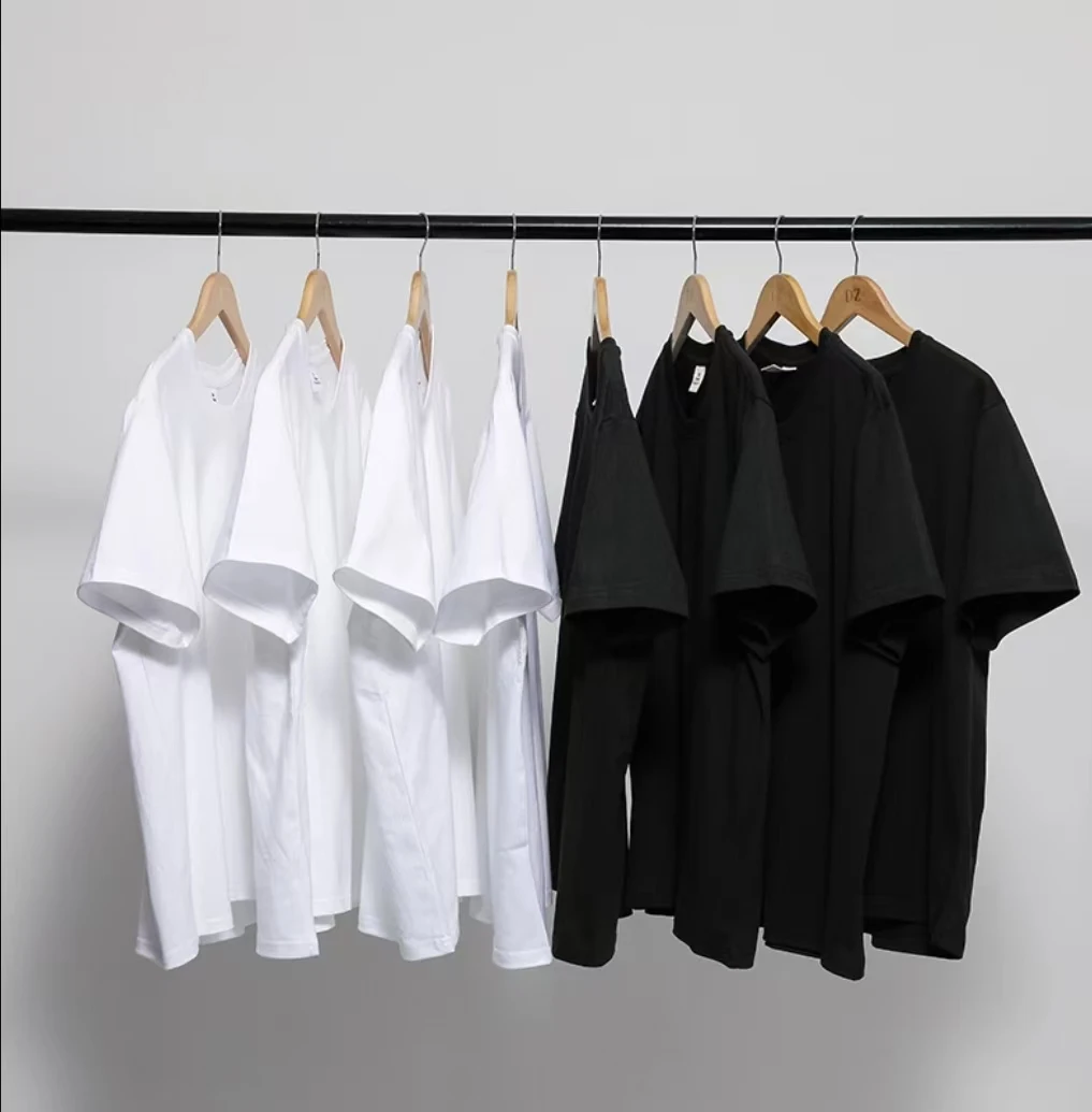 B+【基础刺绣】短袖T恤男女同款情侣装