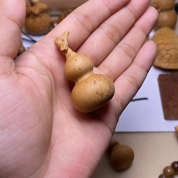 檀香木手串/手链老山檀香龙头葫芦微瑕疵