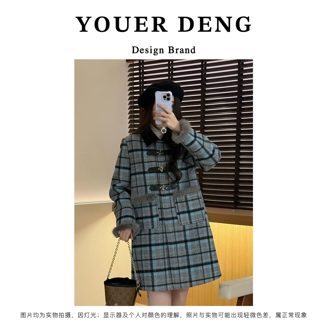 SNN原创设计师-蓝调时刻- 12.12上新羽绒外套羊毛妮子精致千金感