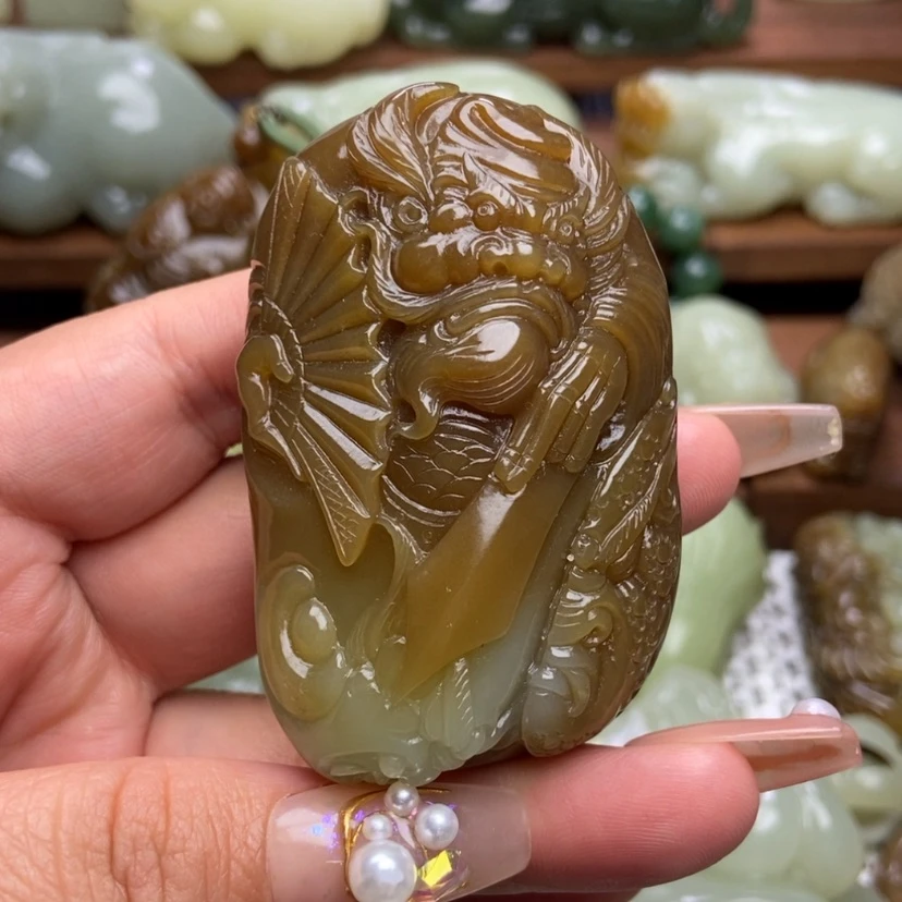 【闪购商品】未镶嵌和田玉把件我****y