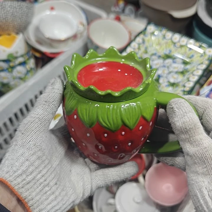 欧式陶瓷餐具杯碗盘微瑕介意慎拍