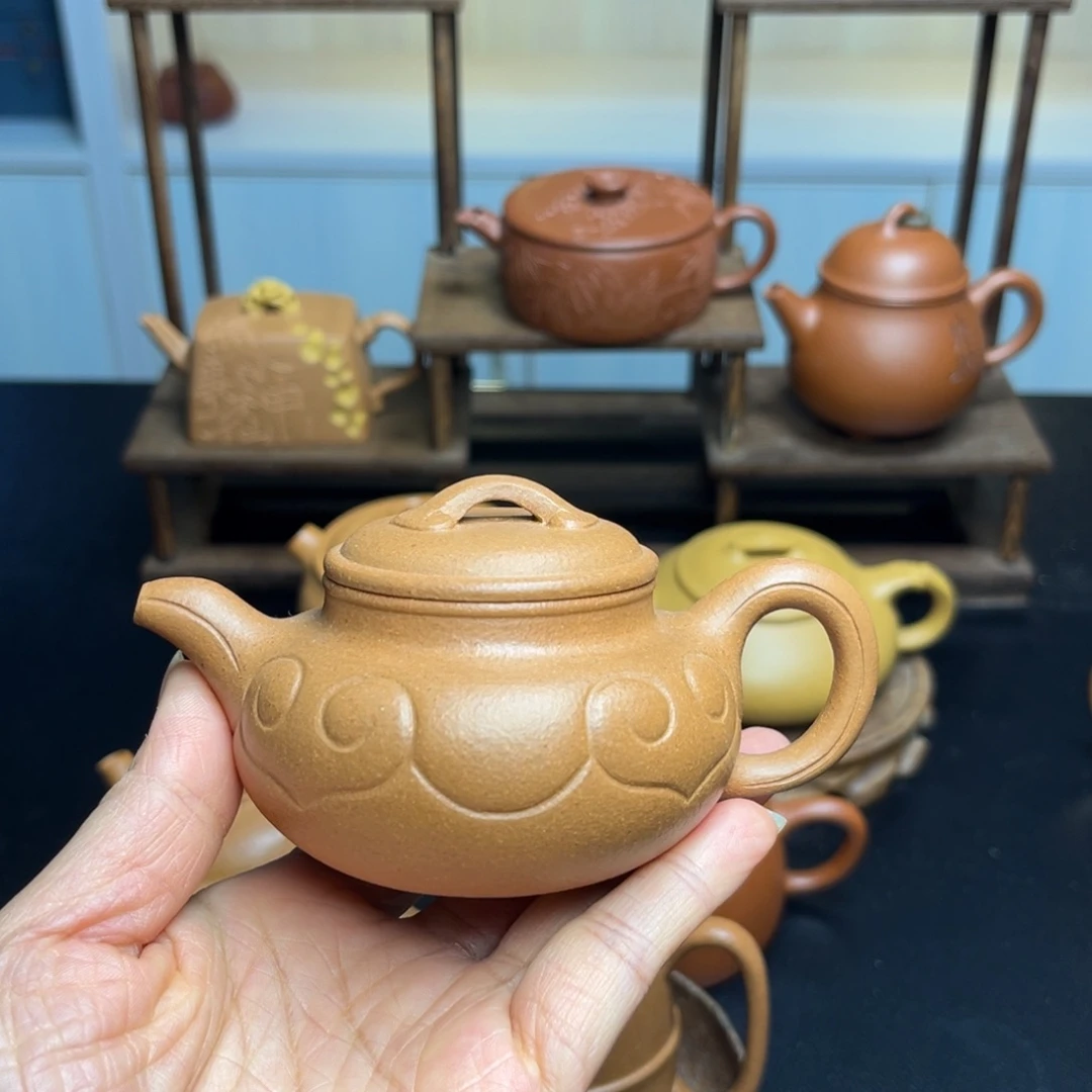 紫砂茶壶手工制作原矿紫砂