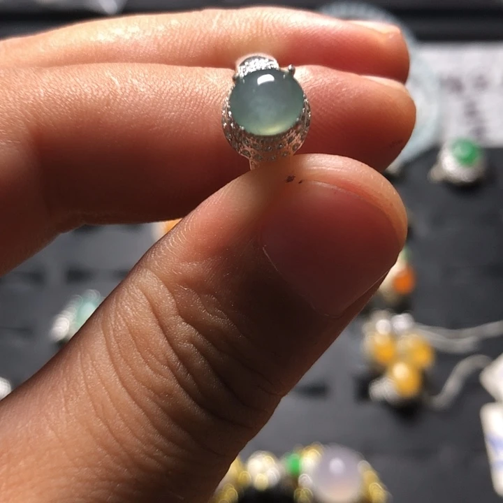 定制翡翠未镶嵌天然翡翠1号