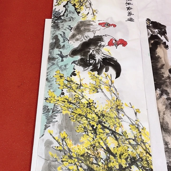 国画张圣敏先生纯手绘作品