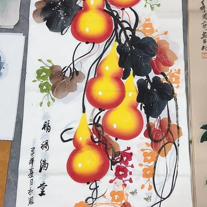 小周画廊的直播间