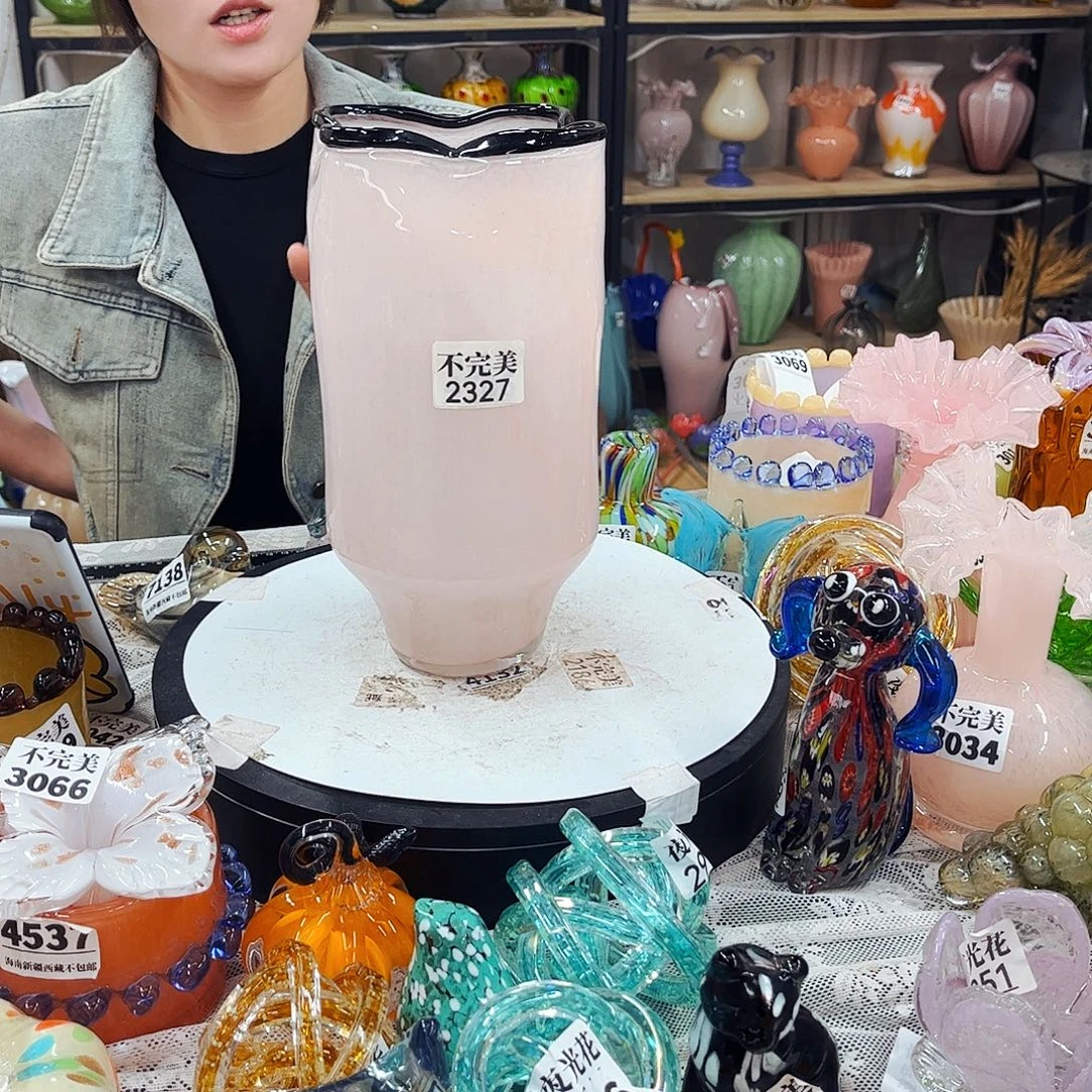 2327 家悦琉璃工艺品不完美