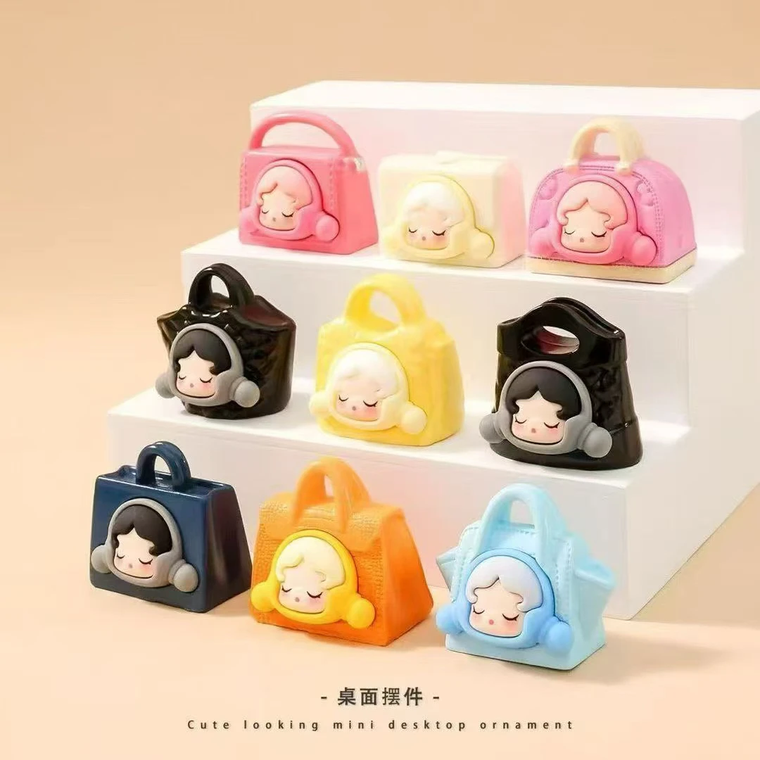 【奶3口包配套】9色包包女孩摆件