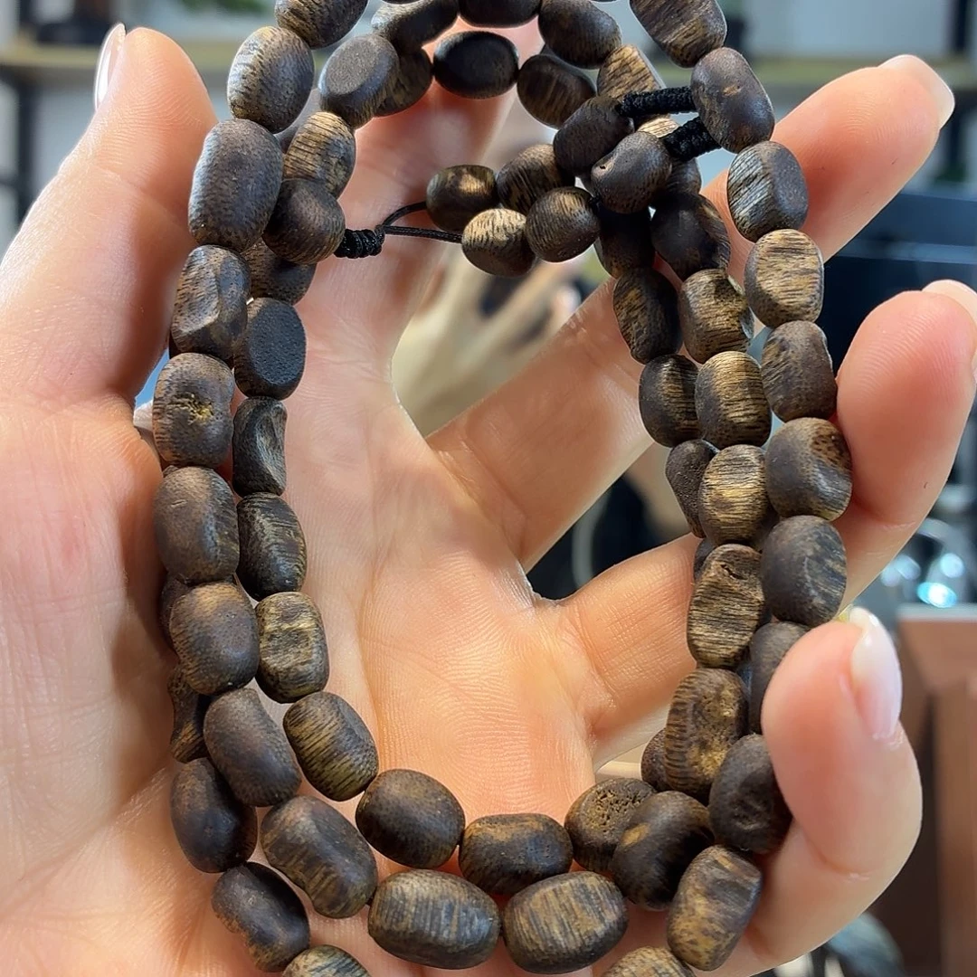 手串沉香随型瘤疤多圈25克多样性发1