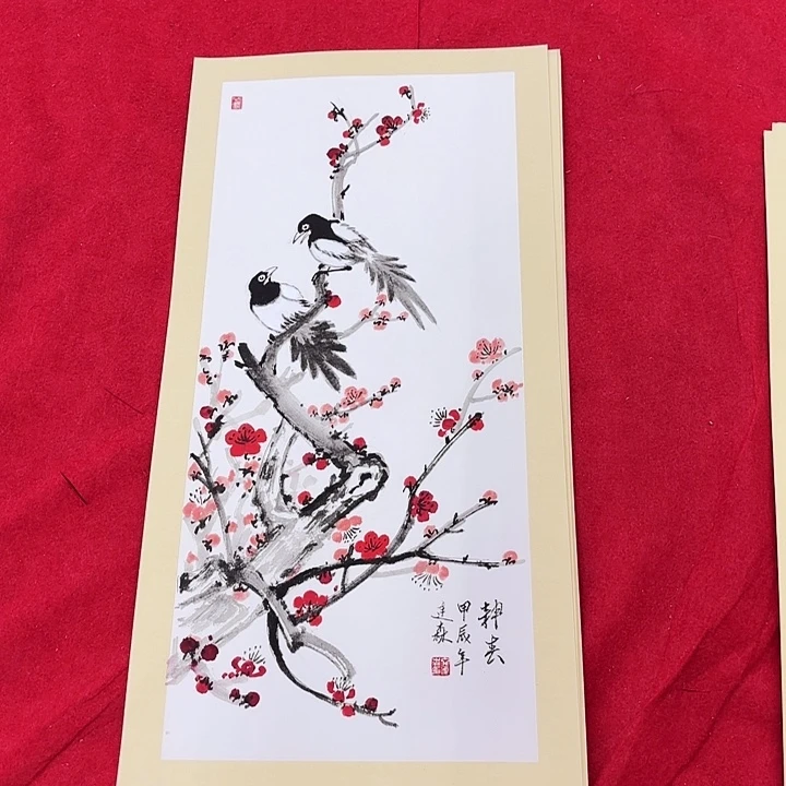 国画花鸟等多种鸟类