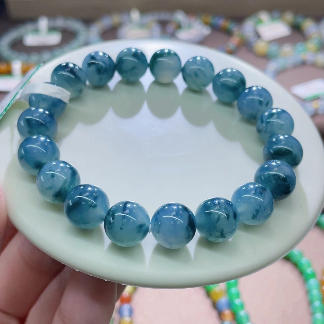 未镶嵌手链翡翠特色蓝卡10