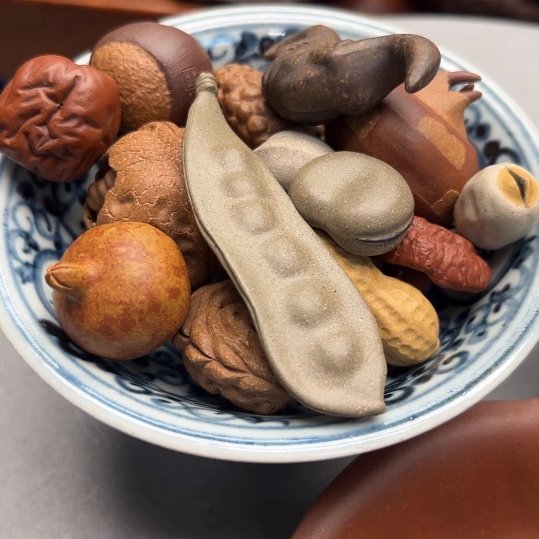 紫砂茶杯D****N紫砂果盘紫砂