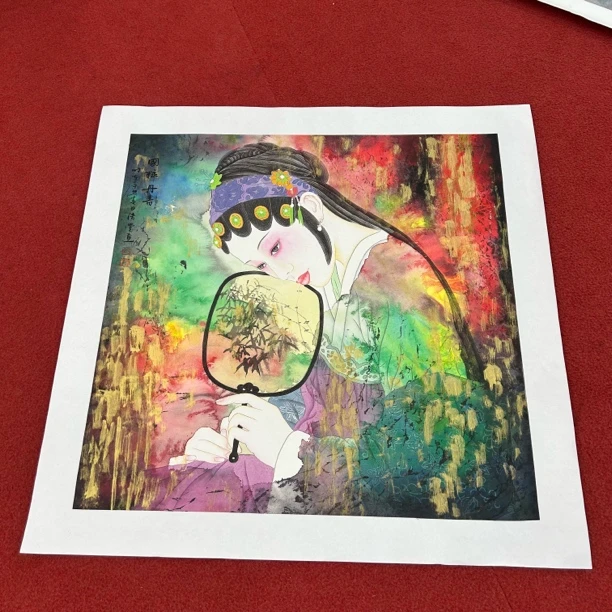 山水画作品书画书法