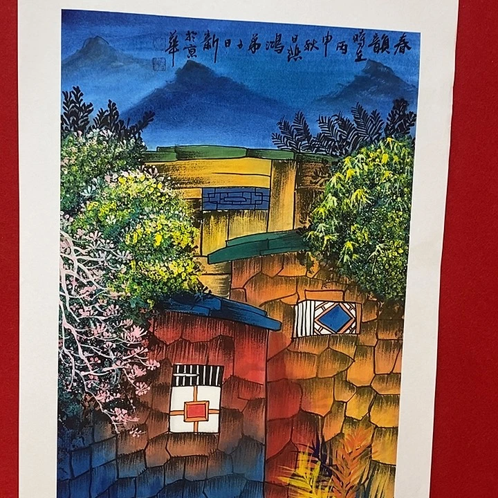 日新画作欣赏作品
