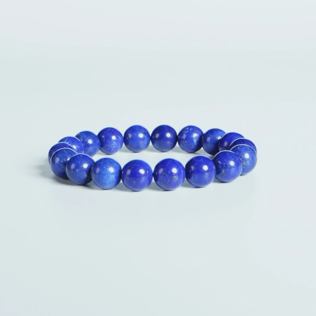 【清琅】天然青金圆珠手串 DY-M7370 33.43g