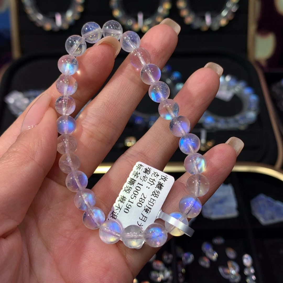 月光石手链7未镶嵌、*朵