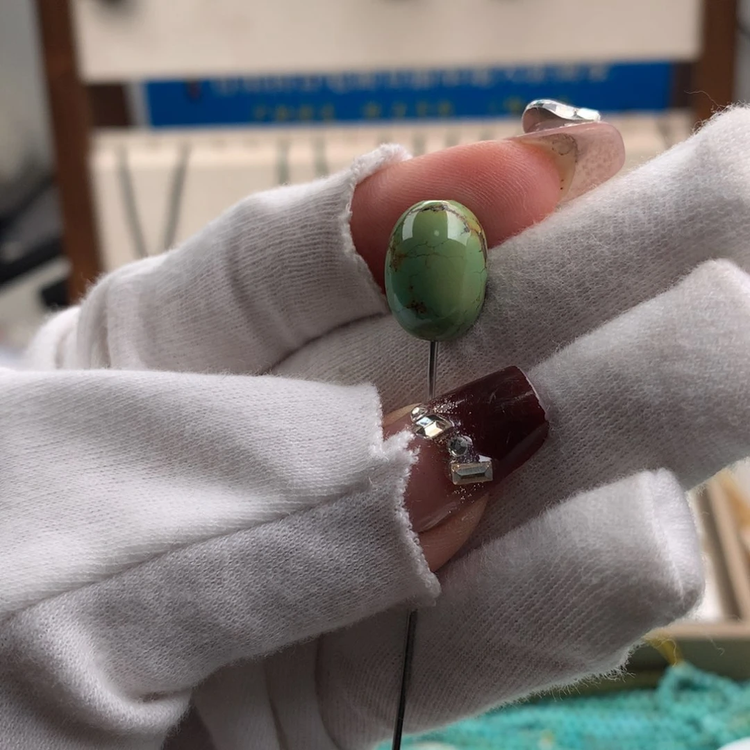 绿松石配饰未镶嵌