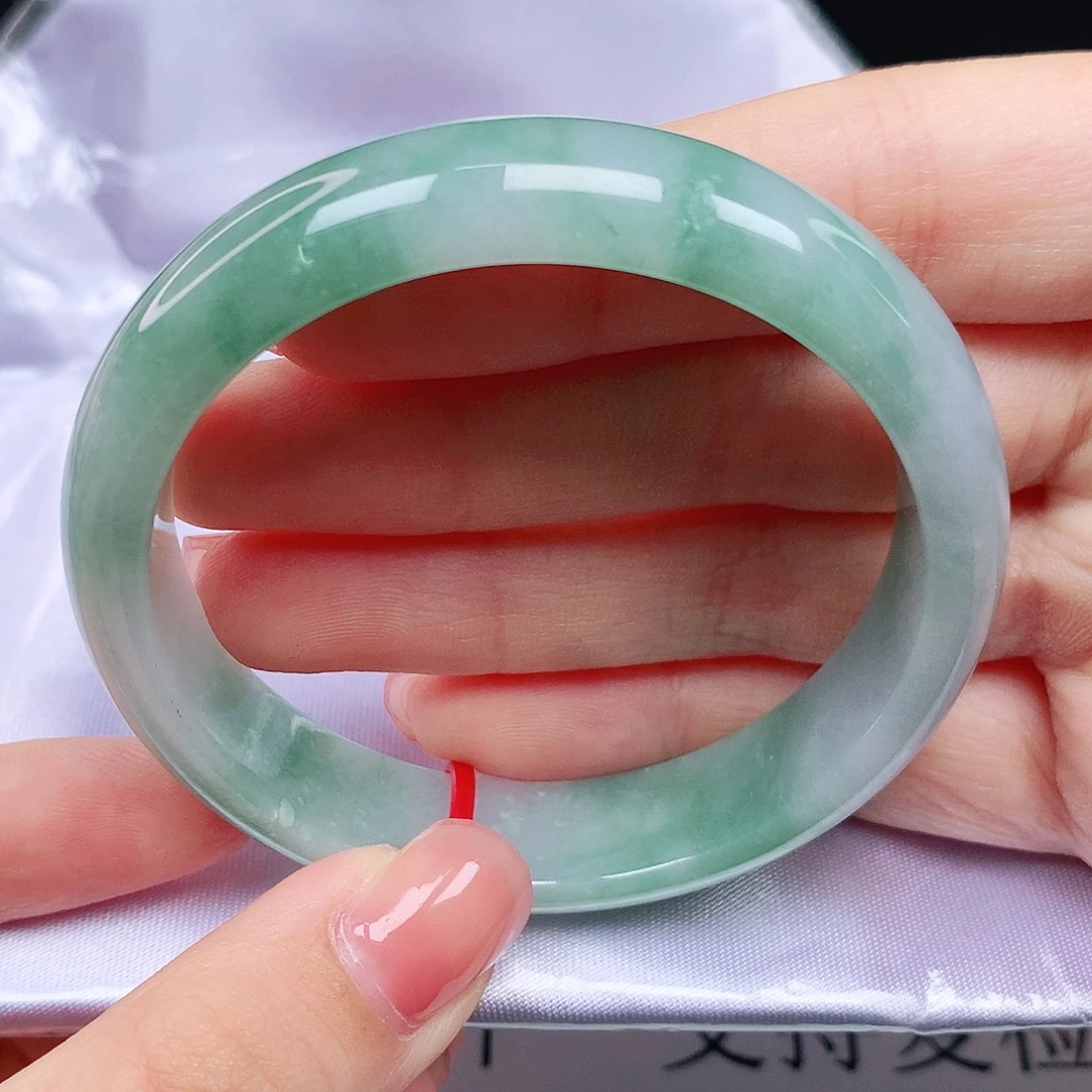 未镶嵌手镯翡翠53圈40045