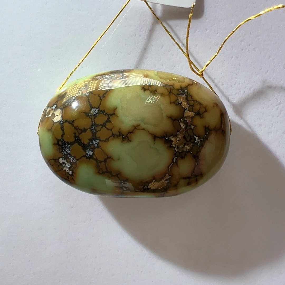 绿松石未镶嵌挂件