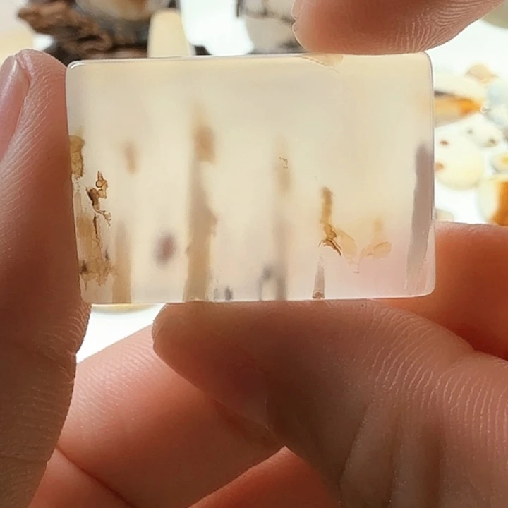 未镶嵌玛瑙/玉髓珠宝半成品