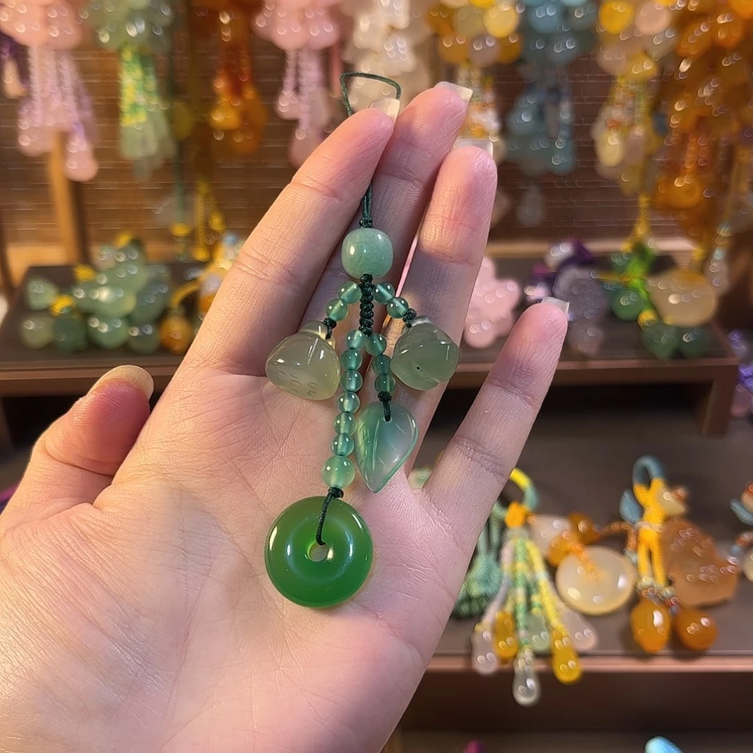 玛瑙/玉髓未镶嵌车挂