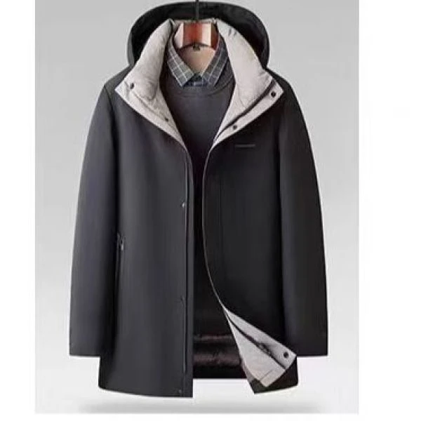 男士可拆卸鹅绒服82620