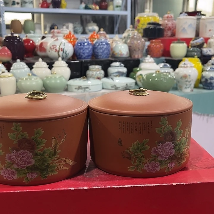 罐陶瓷茶叶罐密封罐防潮罐罐