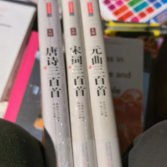 唐诗宋词元曲个三百首精装三本一套