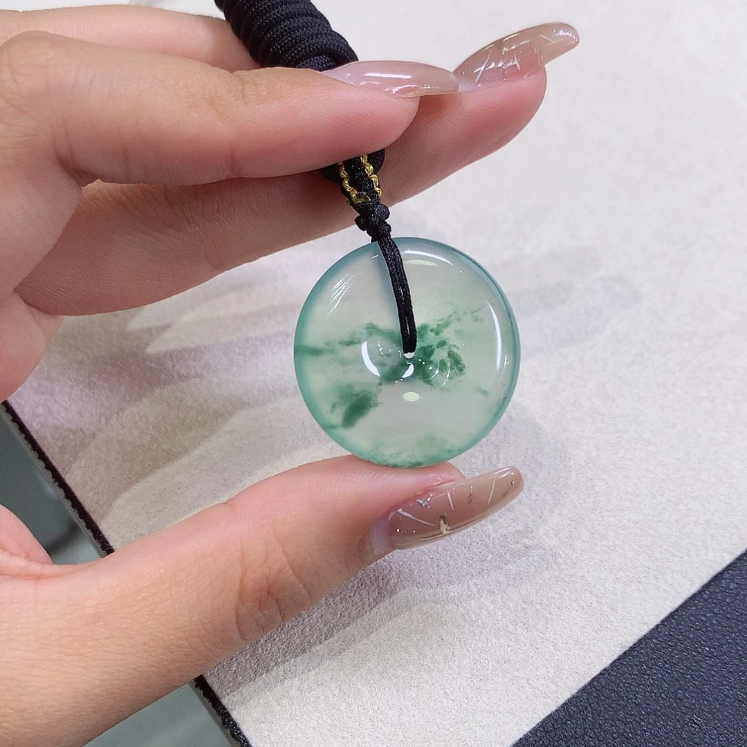 翡翠未镶嵌吊坠(不含链)27-6