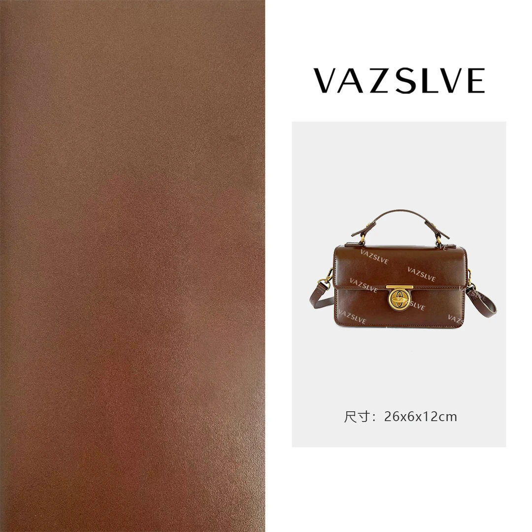 VAZSLVE/原创设计SK-82758-茶棕 秋冬新款轻奢小包