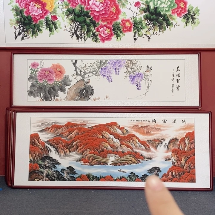 国画215*85尺寸好看好看