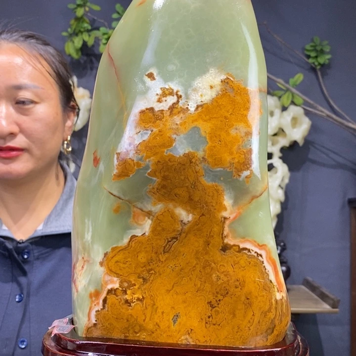 石材精品古青石摆件