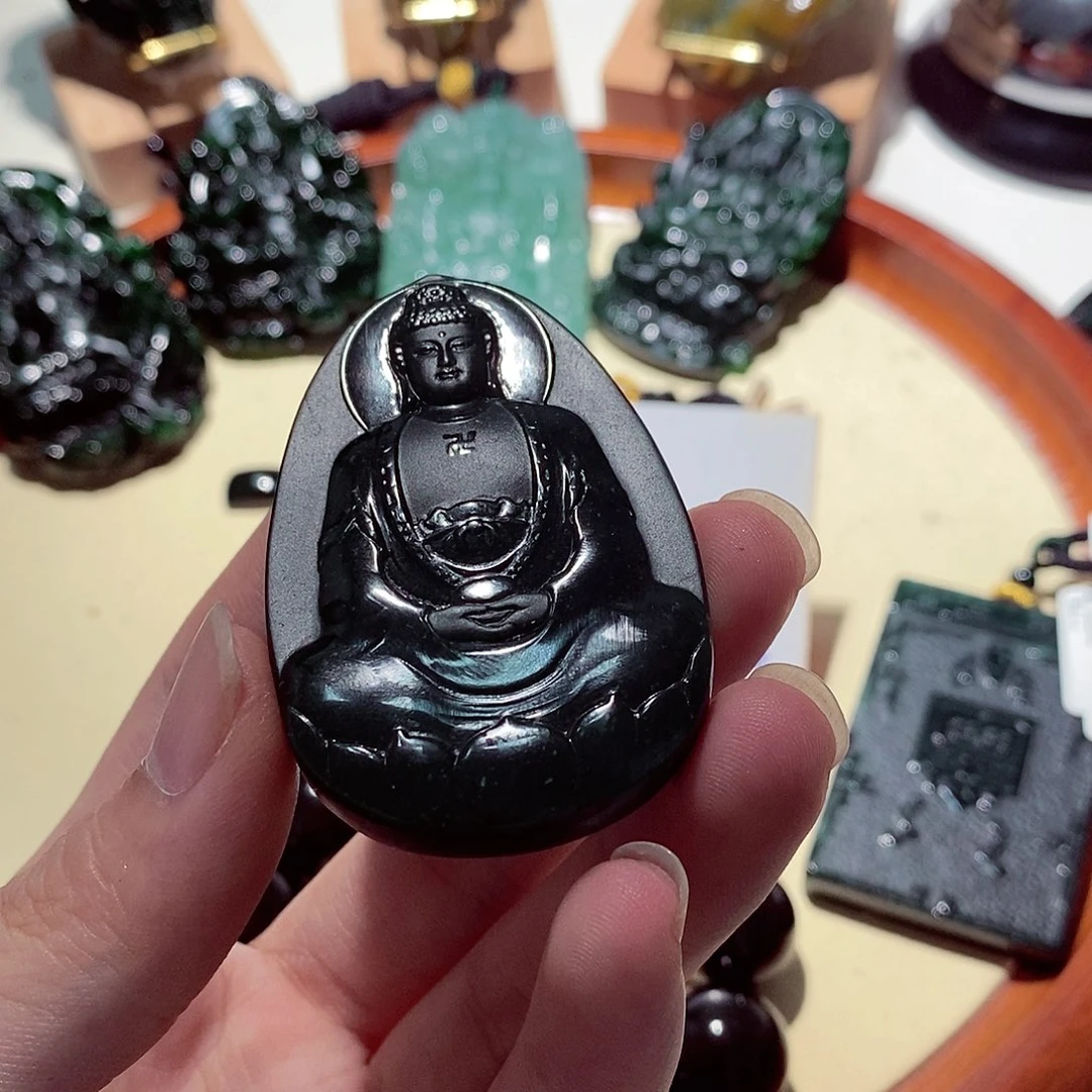 翡翠颈饰未镶嵌翡翠a